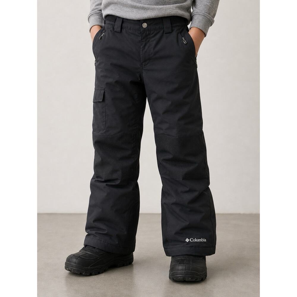 COLUMBIA Bugaboo Kids Snow Ski Snowboard Pants Unisex Youth Large 14/16 BLACK